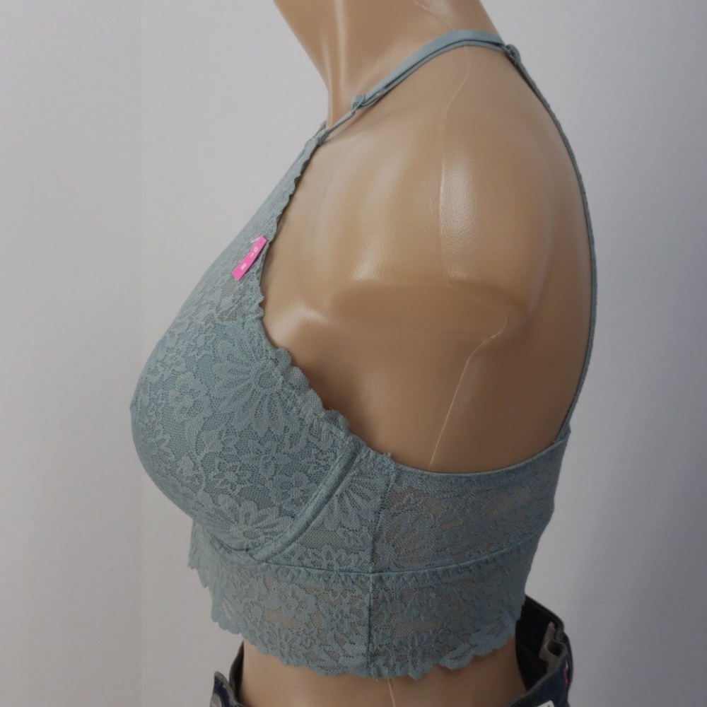 Pink Victoria's Secret lace bralette NWT - Picture 4 of 8